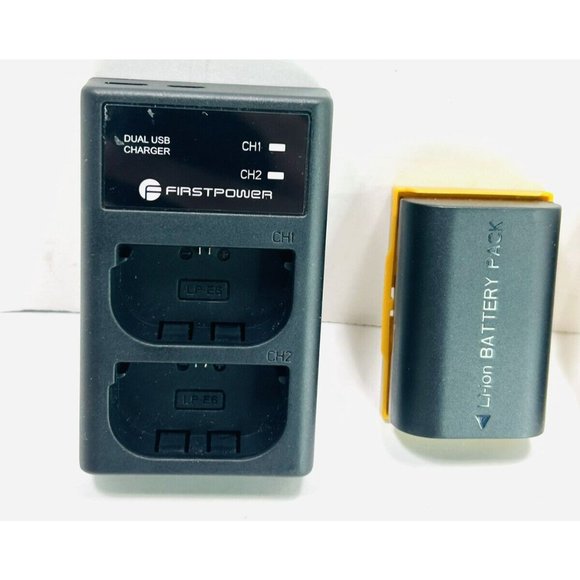 First Power - Dual USB Charger ( With 2 Batteries ) Model : DS-LPE6 - Picture 2 of 3